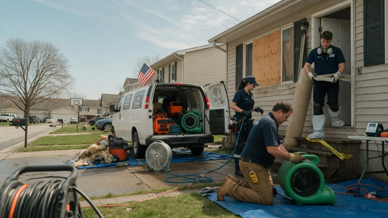 Water Damage Restoration in New Milford, PA near me